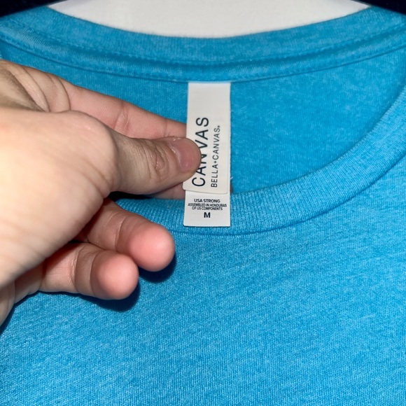 Destin Marina bright blue unisex t-shirt size medium - Picture 5 of 5